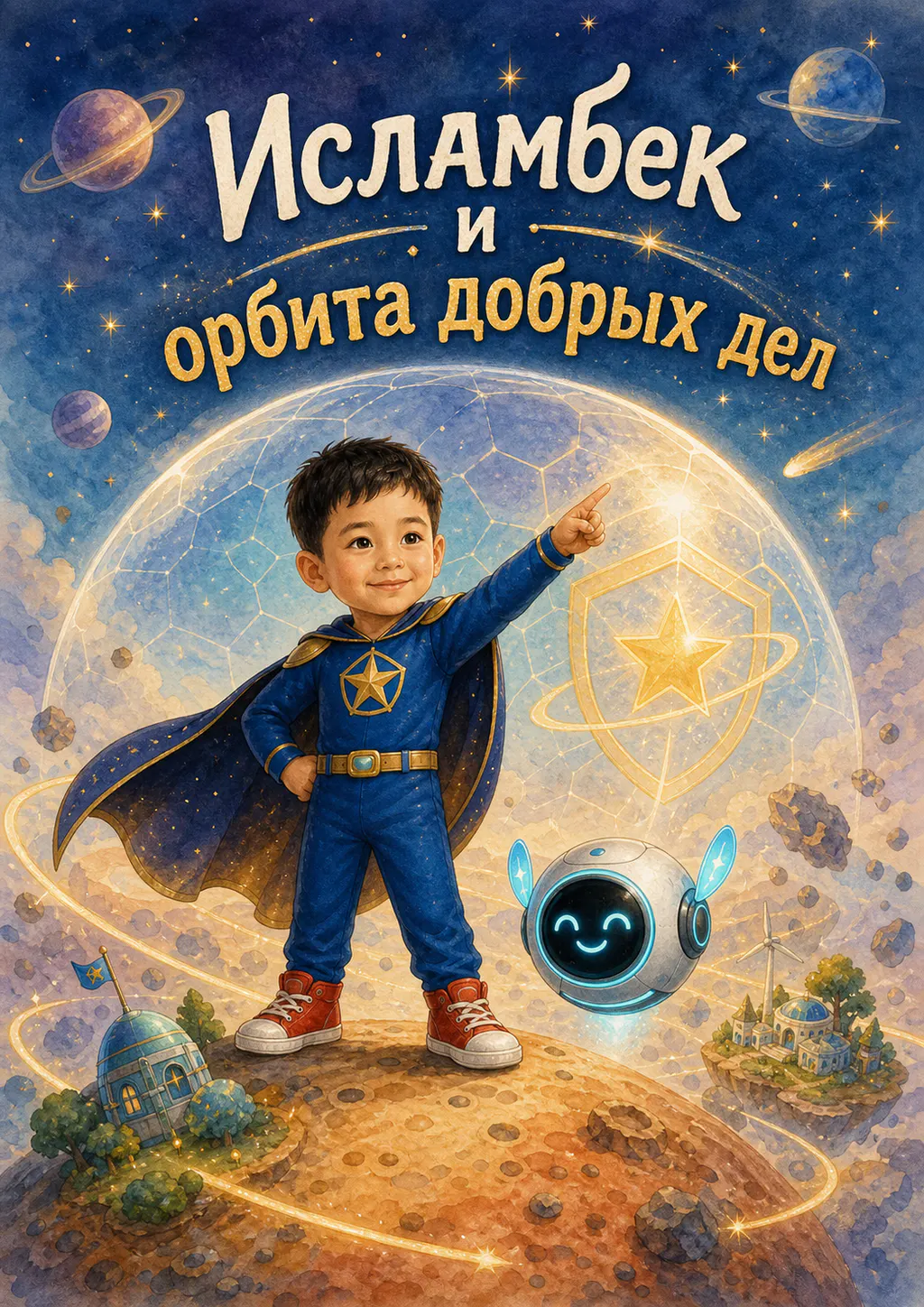Обложка «Исламбек и орбита добрых дел»