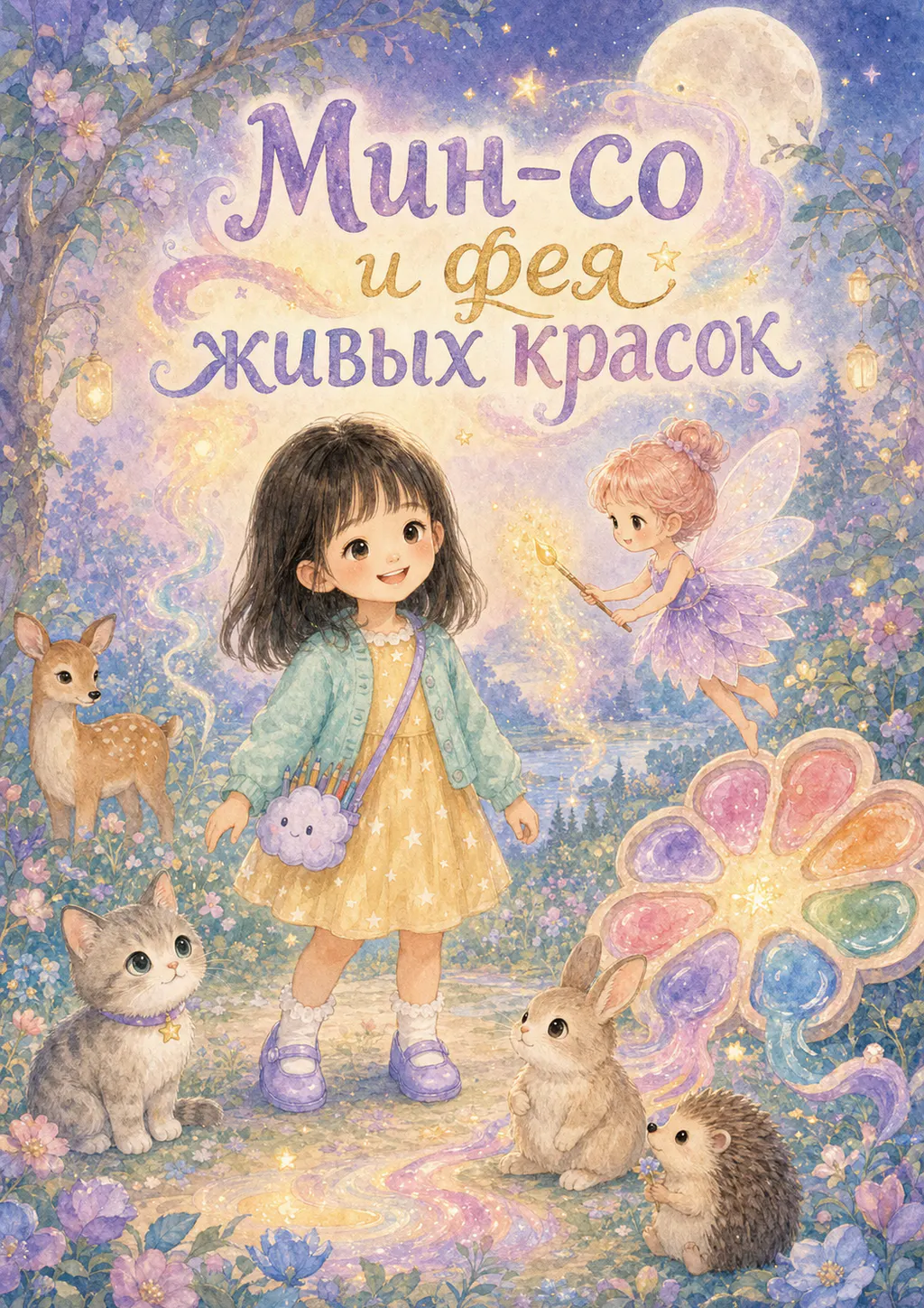 Обложка «Мин-со и фея живых красок»