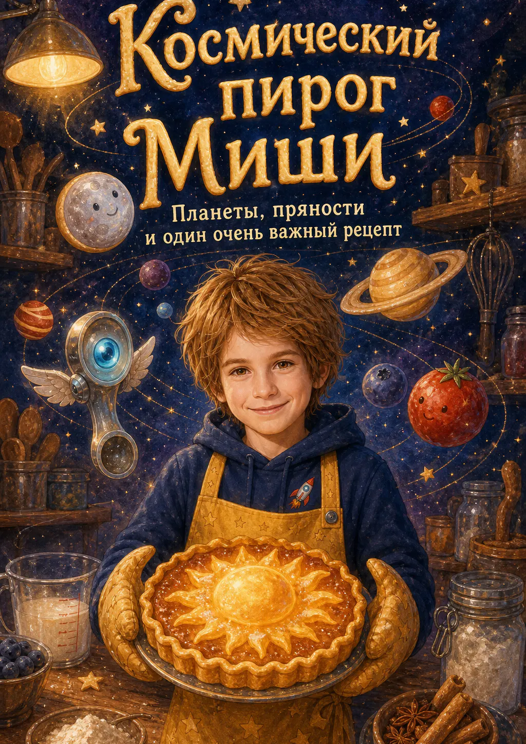 Обложка «Космический пирог Миши»