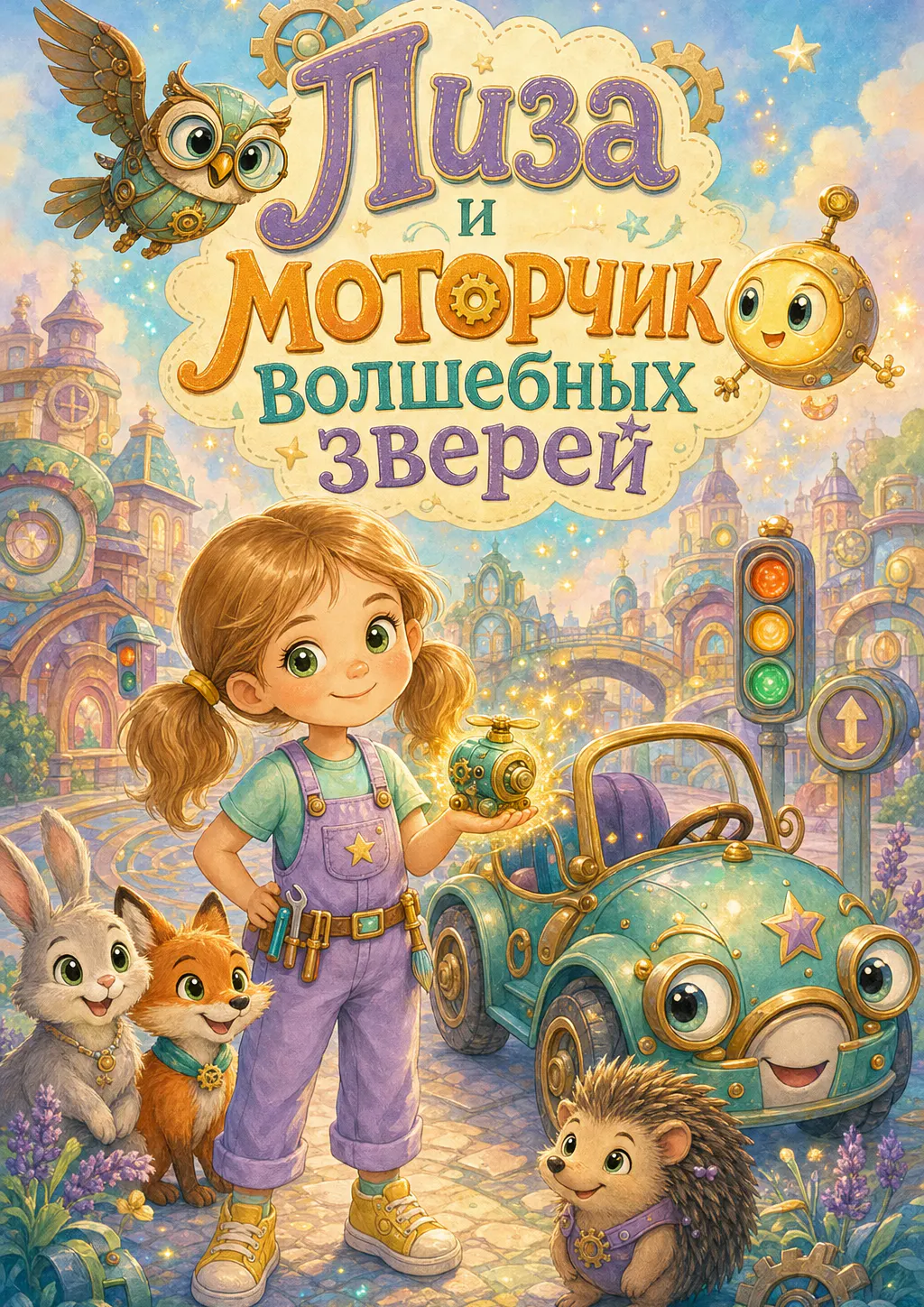 Обложка «Лиза и моторчик волшебных зверей»