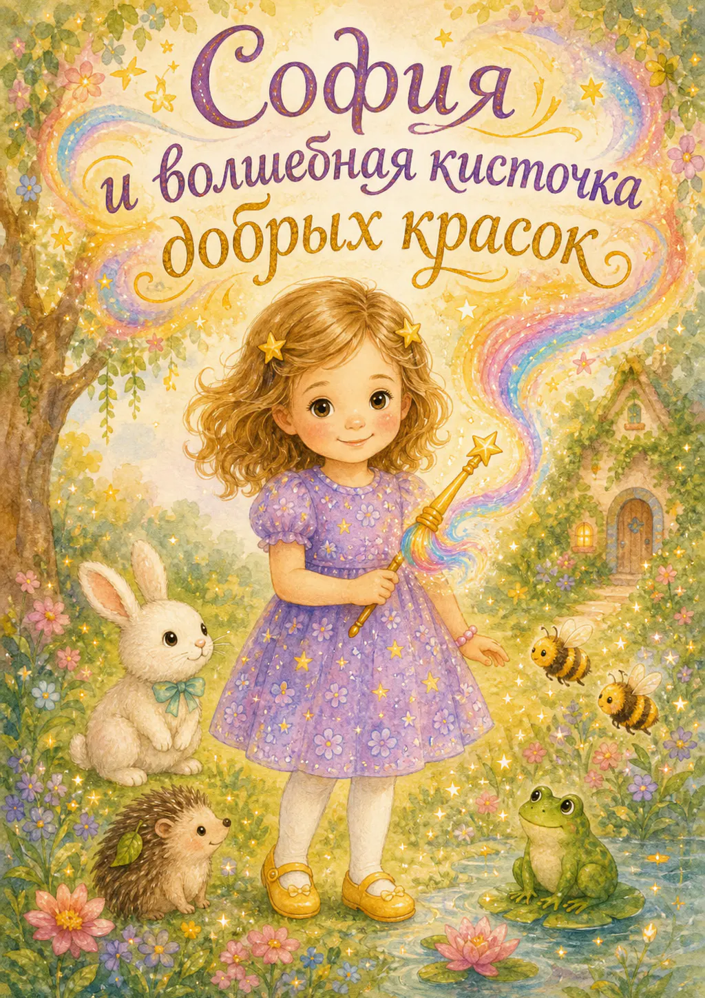 Обложка «София и волшебная кисточка добрых красок»