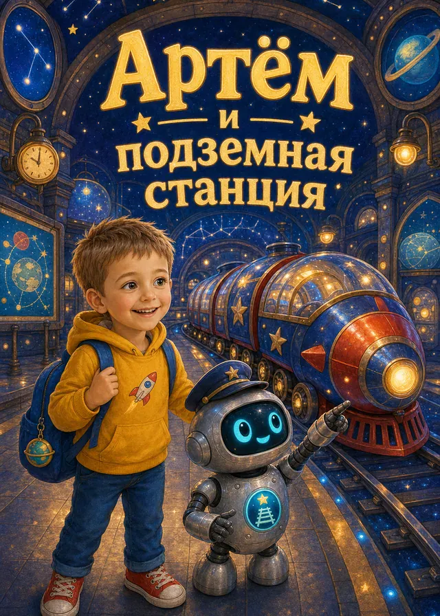 Обложка «Артём и подземная станция»